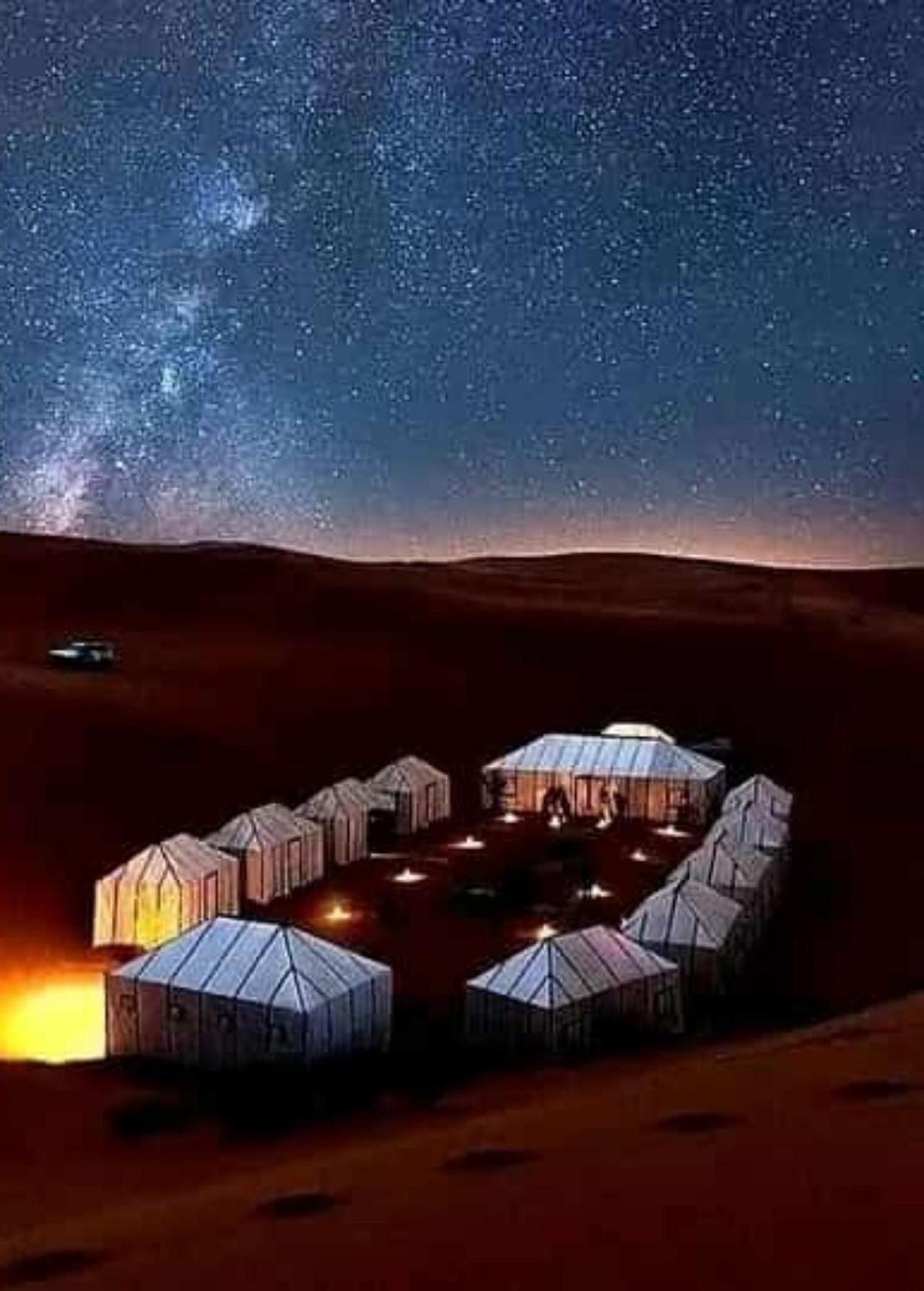 Desert Camp Camel & Sandboarding Merzouga Exteriör bild