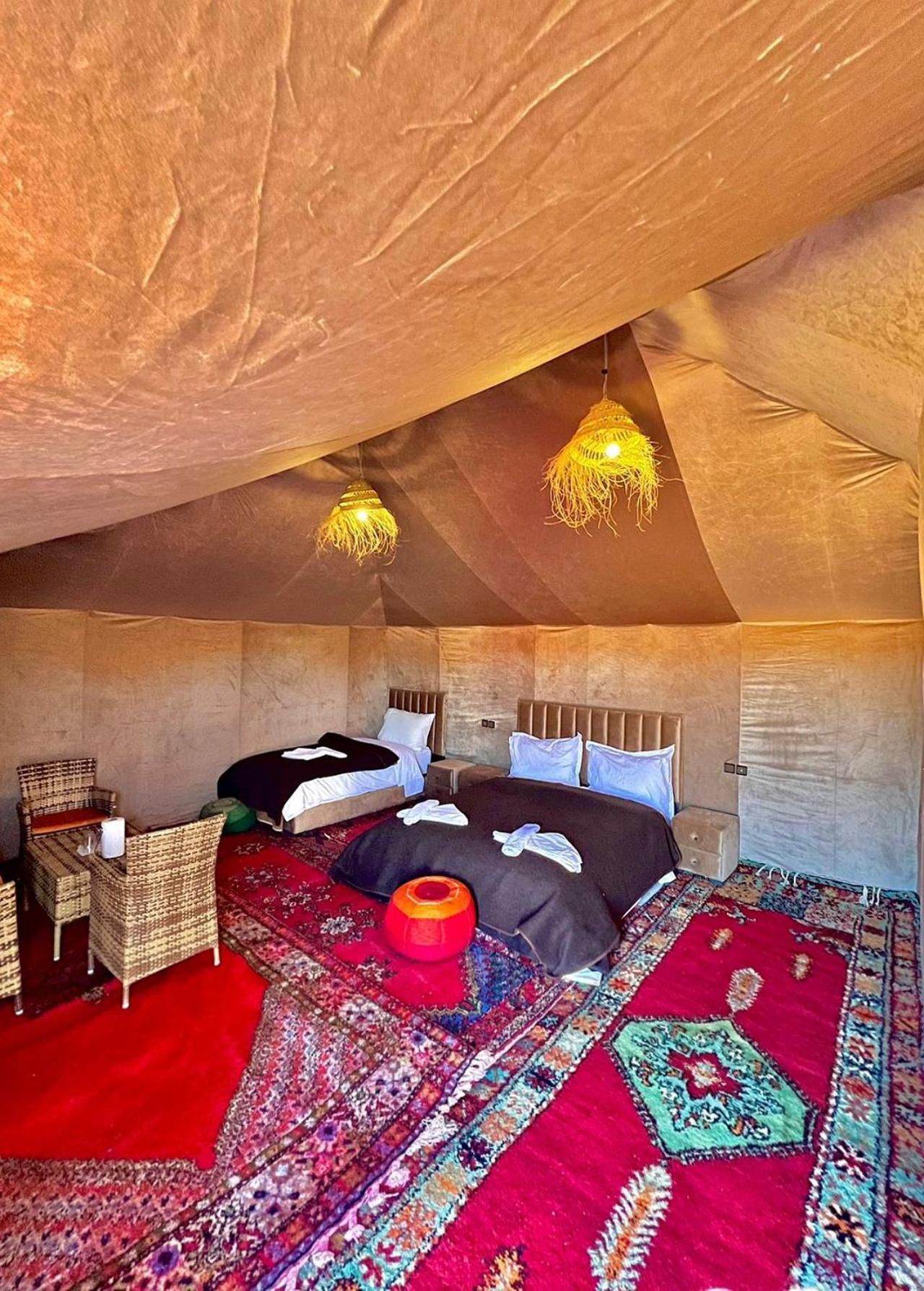 Desert Camp Camel & Sandboarding Merzouga Exteriör bild